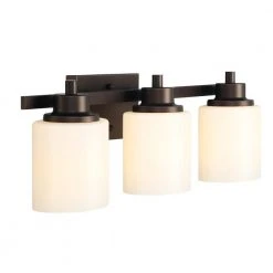 Sage 24 in. 3-Lights Modern Contemporary Antique Bronze Bathroom Vanity Lights with Oval Cylinder Shape Opal Glass Shade by TRIBESIGNS WAY TO ORIGIN -Outlet OttLite Store antique bronze tribesigns way to origin vanity lighting hd sf0040 c3 1000