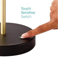 22 in. Black LED Adapt Desk Lamp by OttLite -Outlet OttLite Store black ottlite desk lamps cs01b19 shpr 4f 1000