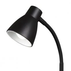 15.5 in. Black Wellness Series Infuse LED Desk Lamp with Wireless and USB Charging by OttLite -Outlet OttLite Store black ottlite desk lamps csa26kuq shpr fa 1000