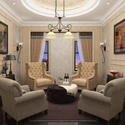 2-Light Matte Black Pendant Light with Bell Opaline Glass Shape and Curved Light Pole for Kitchen Island by TRIBESIGNS WAY TO ORIGIN -Outlet OttLite Store black tribesigns way to origin chandeliers hd sf0124l 4f 1000