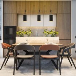 Bailey 1-Light Black Industrial Pendant Light with Geometric Iron Shade by TRIBESIGNS WAY TO ORIGIN -Outlet OttLite Store black tribesigns way to origin chandeliers hd sf0179 4f 1000