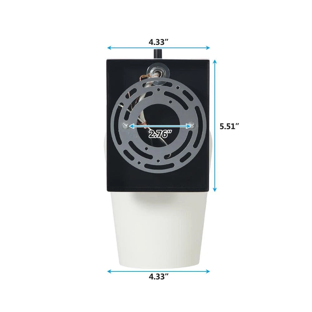 Sandra 4.75 in. 1-Lights Modern Transitional Black Finish Bathroom Vanity Light with Curved Opal Glass Shade by TRIBESIGNS WAY TO ORIGIN 3 Sandra 4.75 in. 1-Lights Modern Transitional Black Finish Bathroom Vanity Light with Curved Opal Glass Shade by TRIBESIGNS WAY TO ORIGIN - Image 3