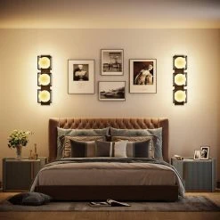 Hostin 3-Light Black Wall Sconce with Globe Flush Mount Opal Glass Shade by TRIBESIGNS WAY TO ORIGIN -Outlet OttLite Store black tribesigns way to origin wall sconces hd zysf0189 4f 1000