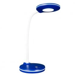 Wellness Series 16 in. Blue/White Study LED Desk Lamp with 3 Brightness Settings by OttLite