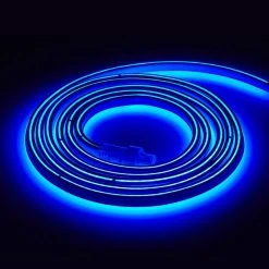 Indoor/Outdoor 13.1 ft. Neon LED Blue Rope Light Kit by Westek 9 Indoor/Outdoor 13.1 ft. Neon LED Blue Rope Light Kit by Westek -Outlet OttLite Store blue westek rope lights neonbl4m 4f 1000