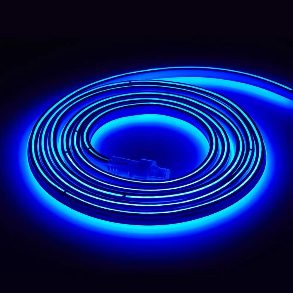 Indoor/Outdoor 13.1 ft. Neon LED Blue Rope Light Kit by Westek 4 Indoor/Outdoor 13.1 ft. Neon LED Blue Rope Light Kit by Westek - Image 4