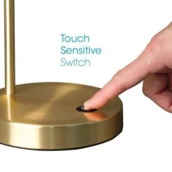 Direct 18 in. Brass LED Desk Lamp by OttLite -Outlet OttLite Store brass ottlite desk lamps cs01bs9 shpr 1f 1000