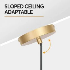 Bailey 1-Light Brown Rustic Geometric Pendant Light by TRIBESIGNS WAY TO ORIGIN -Outlet OttLite Store brown tribesigns way to origin chandeliers hd zysf0134 44 1000