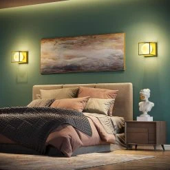 Hostin 7 in. 1-Light Gold Flush Mount Wall Sconce with Globe Opal Glass Shade by TRIBESIGNS WAY TO ORIGIN -Outlet OttLite Store gold tribesigns way to origin flush mount lights hd zysf0188 31 1000