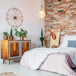 Crystal 1-Light Gold Geometric Pendant with Seeded Glass Shade by TRIBESIGNS WAY TO ORIGIN -Outlet OttLite Store gold tribesigns way to origin pendant lights hd zsf0133 c3 1000