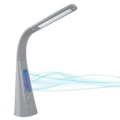 26.5 in. Grey Cool Breeze Fan Lamp by OttLite