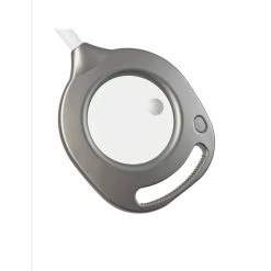 56.75 in. LED 2-in-1 Magnifier Gray Floor and Table Lamp by OttLite -Outlet OttLite Store gray ottlite table lamps 43828c 1f 1000