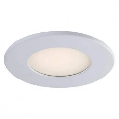 SPEX Lighting - 4-in. Selectable CCT5 Remodel Integrated LED Multi Application Fixture (White, Black, BN) Magnetic Trims by Liteline