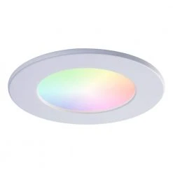 SPEX Lighting-4-in. Tunable RGB + White New Construction Smart WiFi Connected by WIZ Canless Integrated LED Slim Fixture by Liteline -Outlet OttLite Store liteline recessed lighting kits sl slm4 rgbtw 90wz c3 1000