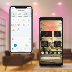 SPEX Lighting-6-in. Tunable RGB + White New Construction Smart WiFi Connected by WIZ Canless Integrated LED Slim Fixture by Liteline -Outlet OttLite Store liteline recessed lighting kits sl slm6 rgbtw 90wz 44 1000