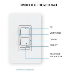 SPEX Lighting-6-in. Tunable RGB + White New Construction Smart WiFi Connected by WIZ Canless Integrated LED Slim Fixture by Liteline -Outlet OttLite Store liteline recessed lighting kits sl slm6 rgbtw 90wz d4 1000