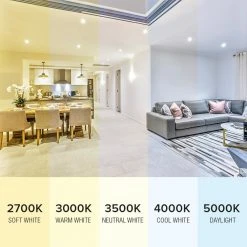 SPEX Lighting - 4-in. Selectable CCT5 New Construction IC Rated Canless Integrated LED White Trim Baffle Fixture by Liteline 15 SPEX Lighting - 4-in. Selectable CCT5 New Construction IC Rated Canless Integrated LED White Trim Baffle Fixture by Liteline -Outlet OttLite Store liteline recessed lighting kits sl slmb4 cct5 90wh 1f 1000