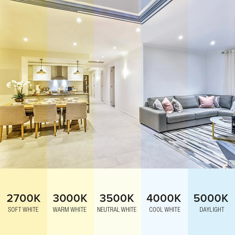 SPEX Lighting - 4-in. Selectable CCT5 New Construction IC Rated Canless Integrated LED White Trim Baffle Fixture by Liteline 6 SPEX Lighting - 4-in. Selectable CCT5 New Construction IC Rated Canless Integrated LED White Trim Baffle Fixture by Liteline - Image 6