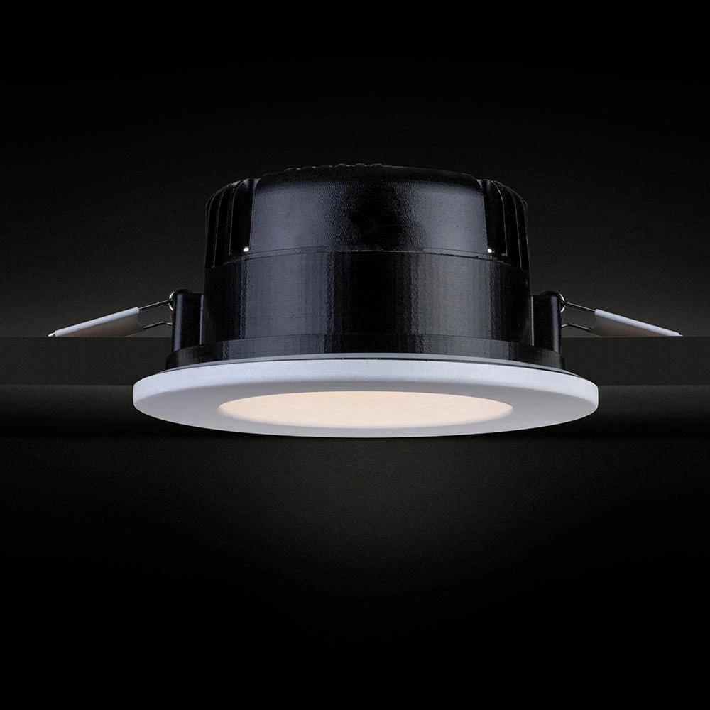 SPEX Lighting - 4-in. Selectable CCT5 New Construction IC Rated Canless Integrated LED White Trim Baffle Fixture by Liteline 5 SPEX Lighting - 4-in. Selectable CCT5 New Construction IC Rated Canless Integrated LED White Trim Baffle Fixture by Liteline - Image 5