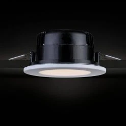 SPEX Lighting - 6-in. Selectable CCT5 New Construction IC Rated Canless Integrated LED White Trim Baffle Fixture(6-Pack) by Liteline -Outlet OttLite Store liteline recessed lighting kits sl slmb6 cct5 90wh 6 4f 1000