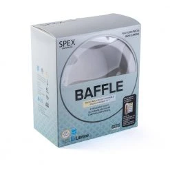 SPEX Lighting - 6-in. Selectable CCT5 New Construction IC Rated Canless Integrated LED White Trim Baffle Fixture by Liteline -Outlet OttLite Store liteline recessed lighting kits sl slmb6 cct5 90wh fa 1000