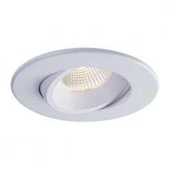 SPEX Lighting- 4-in. Selectable CCT5 New Construction Canless Integrated LED White Trim Regressed Gimbal Fixture(4-Pack) by Liteline -Outlet OttLite Store liteline recessed lighting kits sl4 12rg 90wh 4 4f 1000