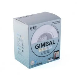 SPEX Lighting- 4-in. Selectable CCT5 New Construction Canless Integrated LED White Trim Regressed Gimbal Fixture(4-Pack) by Liteline -Outlet OttLite Store liteline recessed lighting kits sl4 12rg 90wh 4 76 1000