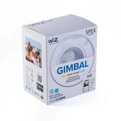 SPEX Lighting-4-in. Tunable-White New Construction Smart WiFi Connected by WIZ Integrated LED White Trim Gimbal Fixture by Liteline -Outlet OttLite Store liteline recessed lighting kits sl4 12rg 90wh wz fa 1000