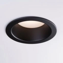 SPEX Lighting - 6 in. Round Black Trim for Baffle Fixtures by Liteline -Outlet OttLite Store liteline recessed lighting parts and accessories sl slmb6 rt bk 4f 1000
