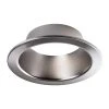 SPEX Lighting - 6 in. Round Brushed Nickel Trim for Baffle Fixtures by Liteline