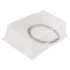 SPEX Lighting - 4 in. and 6 in. Vapor Barrier Extender foe Use with Fixtures by Liteline