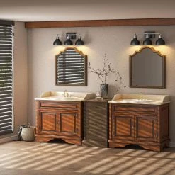 Sarah 24.25 in. 3-Lights Modern Industrial Matt Black Vanity Lights with Metal Reflective Cone Shades Indoor Wall Sconce by TRIBESIGNS WAY TO ORIGIN -Outlet OttLite Store matt black tribesigns way to origin vanity lighting hd sf0050 4f 1000