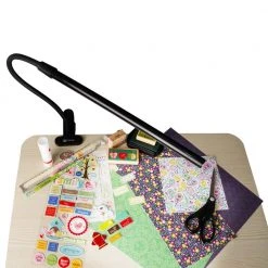 23 in. Black Clip-On LED Easel Lamp by OttLite -Outlet OttLite Store ottlite desk lamps csj37pnc 4f 1000