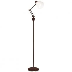 Webster 61 in. Rubbed Bronze LED Floor Lamp by OttLite