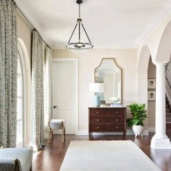 Bailey 20 in. 3-Light Black Simple Bowl Black Pendant with Seeded Glass by TRIBESIGNS WAY TO ORIGIN 12 Bailey 20 in. 3-Light Black Simple Bowl Black Pendant with Seeded Glass by TRIBESIGNS WAY TO ORIGIN -Outlet OttLite Store sanded gray tribesigns way to origin chandeliers hd sf11822zy c3 1000