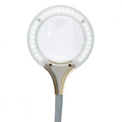 60 in. Silver 24-Watt Ultimate 3- in-1 Craft Lamp by OttLite -Outlet OttLite Store silver ottlite floor lamps k53cp3 shpr fa 1000