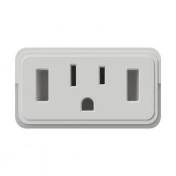 White Cube LED Night Light with Power Outlet and Duel USB Outlets by Westek -Outlet OttLite Store westek led night lights nl cube w 1f 1000