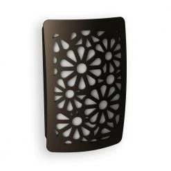 Aged Bronze Floral Decoplug LED Night Light by Westek