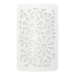 White Floral Decoplug LED Night Light by Westek -Outlet OttLite Store westek led night lights nl dpfl w 1f 1000