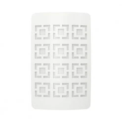 White Geosquare Decoplug LED Night Light by Westek -Outlet OttLite Store westek led night lights nl dpgs w 1f 1000