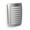 Satin Nickel Louver Decoplug LED Night Light by Westek