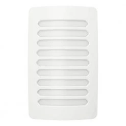 White Louver Decoplug LED Night Light by Westek -Outlet OttLite Store westek led night lights nl dplv w 1f 1000
