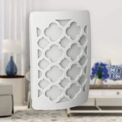 White Tangier Decoplug LED Night Light by Westek 12 White Tangier Decoplug LED Night Light by Westek -Outlet OttLite Store westek led night lights nl dptg w c3 1000