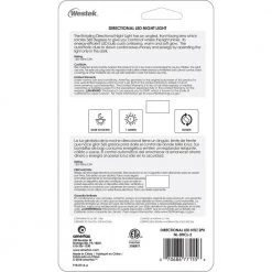 Directional LED Night Light (2-Pack) by Westek 12 Directional LED Night Light (2-Pack) by Westek -Outlet OttLite Store westek led night lights nl drcl 2 fa 1000