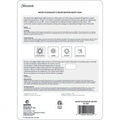 150 Lumens Motion Activated Dusk to Dawn LED Night Light by Westek -Outlet OttLite Store westek led night lights nl fdlt fa 1000