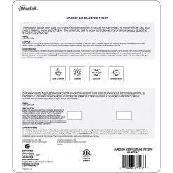 Madison Shade Automatic LED Night Light (2-Pack) by Westek -Outlet OttLite Store westek led night lights nl mdsn 2 fa 1000