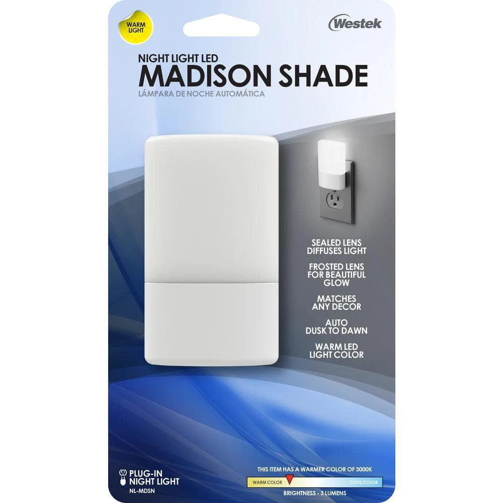 Madison Shade Automatic LED Night Light by Westek 5 Madison Shade Automatic LED Night Light by Westek - Image 5