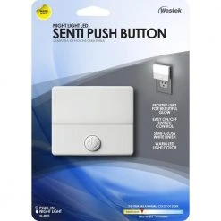 Sento Push Button LED Night Light by Westek -Outlet OttLite Store westek led night lights nl mnti 44 1000