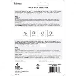 Satin Nickel Porthole Replica LED Night Light by Westek 11 Satin Nickel Porthole Replica LED Night Light by Westek -Outlet OttLite Store westek led night lights nl pthl n fa 1000