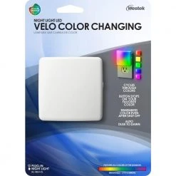 Velo Color Changing Night Light by Westek -Outlet OttLite Store westek led night lights nl velo cl 44 1000